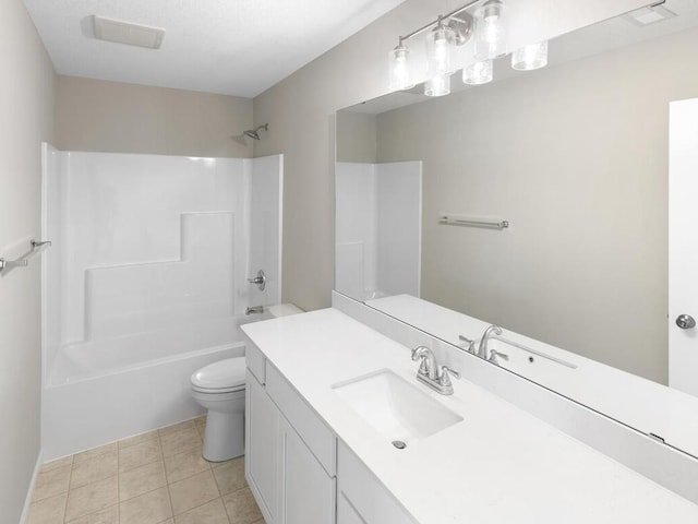 3214 Kady Ave NE, Saint Michael, MN 55376 - full bath with vanity, washtub / shower combination, and tile patterned floors