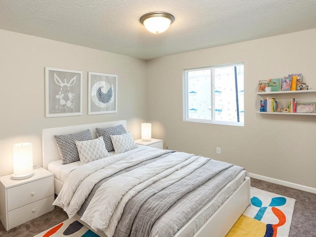 3214 Kady Ave NE, Saint Michael, MN 55376 - carpeted bedroom featuring a textured ceiling and baseboards