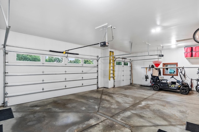 4326 Donway Dr NE, Alexandria, MN 56308 - garage featuring a garage door opener