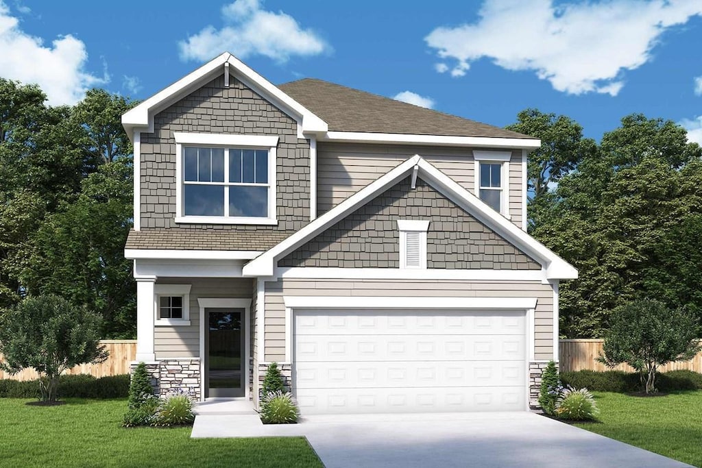 1115 150th St W, Rosemount, MN 55068 - craftsman-style home with driveway and a garage