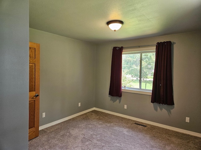 611 3rd St SW, Richville, MN 56576 - spare room featuring carpet floors and a textured ceiling