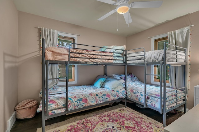3773 County Road 74, Saint Cloud, MN 56301 - bedroom with wood finished floors and a ceiling fan