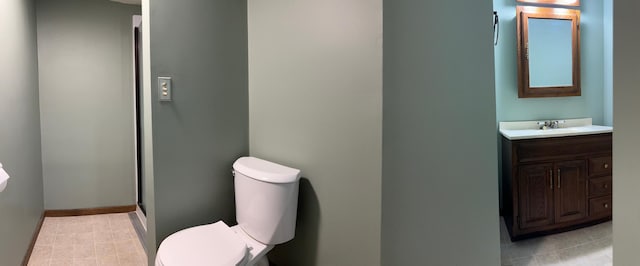 2360 3rd St NW, New Brighton, MN 55112 - full bathroom featuring vanity, tile patterned floors, and an enclosed shower