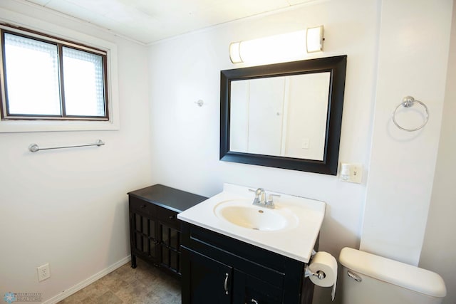 405 18th St N, Moorhead, MN 56560 - bathroom featuring vanity and toilet