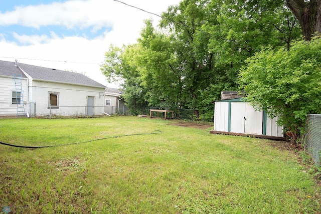 405 18th St N, Moorhead, MN 56560 - fenced backyard with a storage shed