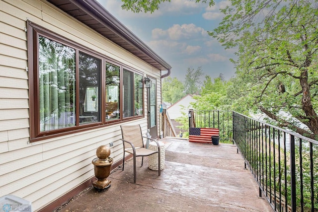 722 Elm St N Unit A8, Fargo, ND 58102 - view of deck