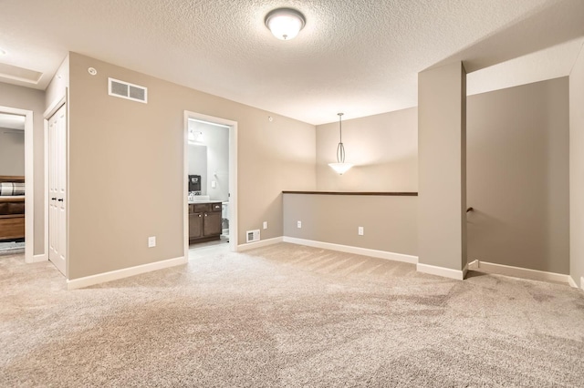 9902 5th Street Ln N, Lake Elmo, MN 55042 - spare room with light carpet and a textured ceiling