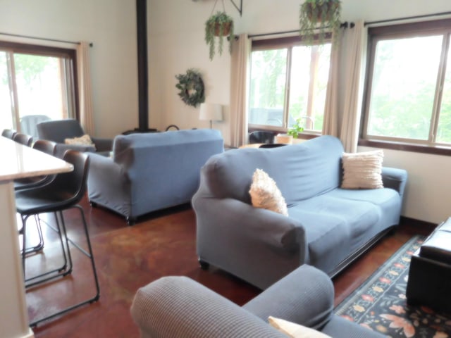 14650 Hilltop Rd, Ashby, MN 56309 - living room featuring healthy amount of natural light
