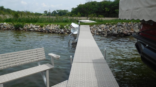 14650 Hilltop Rd, Ashby, MN 56309 - dock area featuring a water view