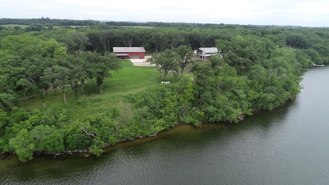 14650 Hilltop Rd, Ashby, MN 56309 - aerial overview of property's location with a nearby body of water