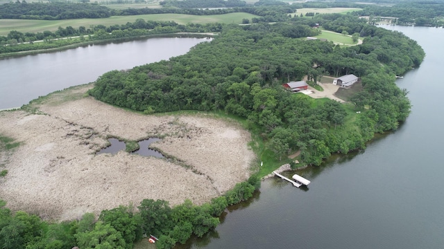 14650 Hilltop Rd, Ashby, MN 56309 - aerial view of property and surrounding area featuring a large body of water
