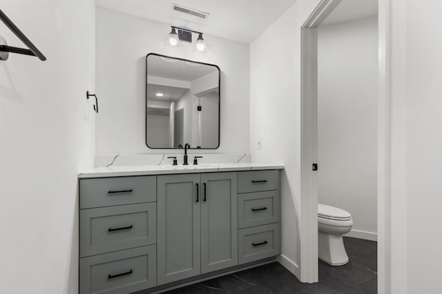 3520 Fairway Ln, Minnetonka, MN 55305 - bathroom with vanity and tile patterned floors