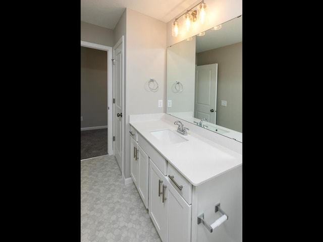 3237 Jandura Ave NE, Saint Michael, MN 55376 - bathroom featuring tile patterned floors and vanity