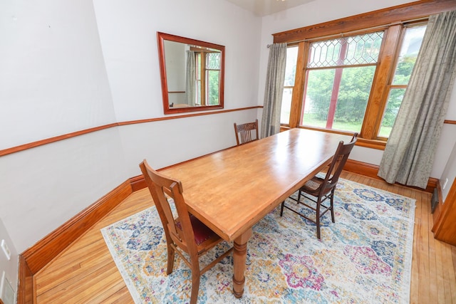 1122 Fillmore St, Alexandria, MN 56308 - dining area featuring wood finished floors