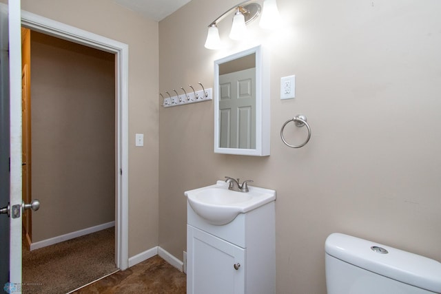 634 11th St N, Moorhead, MN 56560 - bathroom featuring vanity and toilet