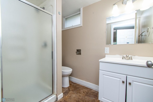 634 11th St N, Moorhead, MN 56560 - bathroom featuring vanity and a shower stall