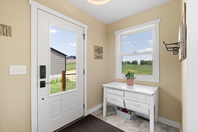 26887 709th St, Lake City, MN 55041 - doorway featuring baseboards