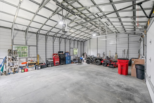 26887 709th St, Lake City, MN 55041 - garage with metal wall