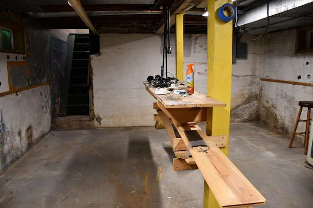 524 Horace Ave N, Thief River Falls, MN 56701 - view of unfinished basement