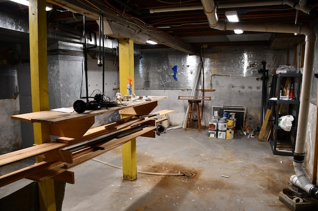 524 Horace Ave N, Thief River Falls, MN 56701 - view of unfinished basement