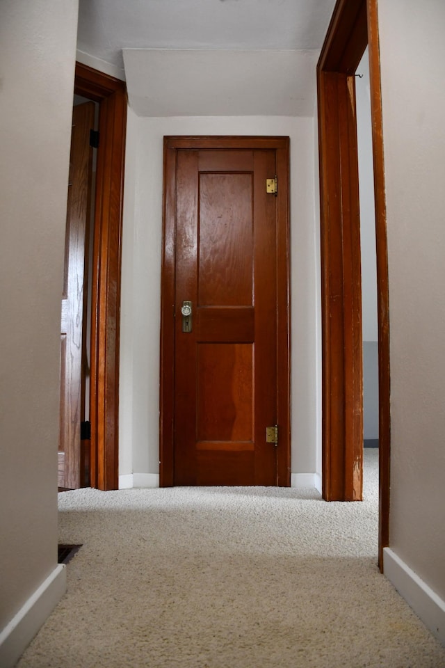 524 Horace Ave N, Thief River Falls, MN 56701 - corridor with carpet flooring and baseboards