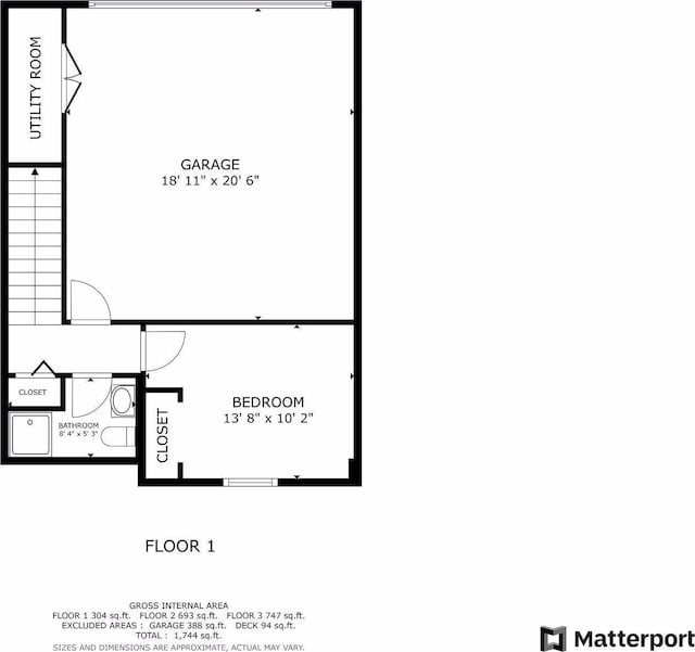 11350 Stratton Ave, Eden Prairie, MN 55344 - view of floor plan / room layout