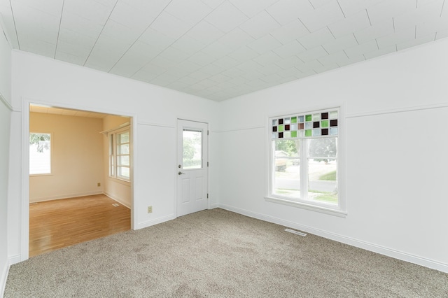 525 Warren Ave, Spring Valley, MN 55975 - carpeted empty room with baseboards
