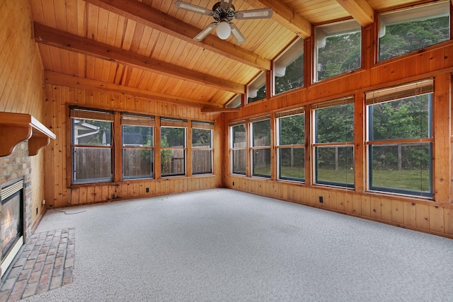 14136 Germane Ave, Apple Valley, MN 55124 - unfurnished sunroom featuring plenty of natural light
