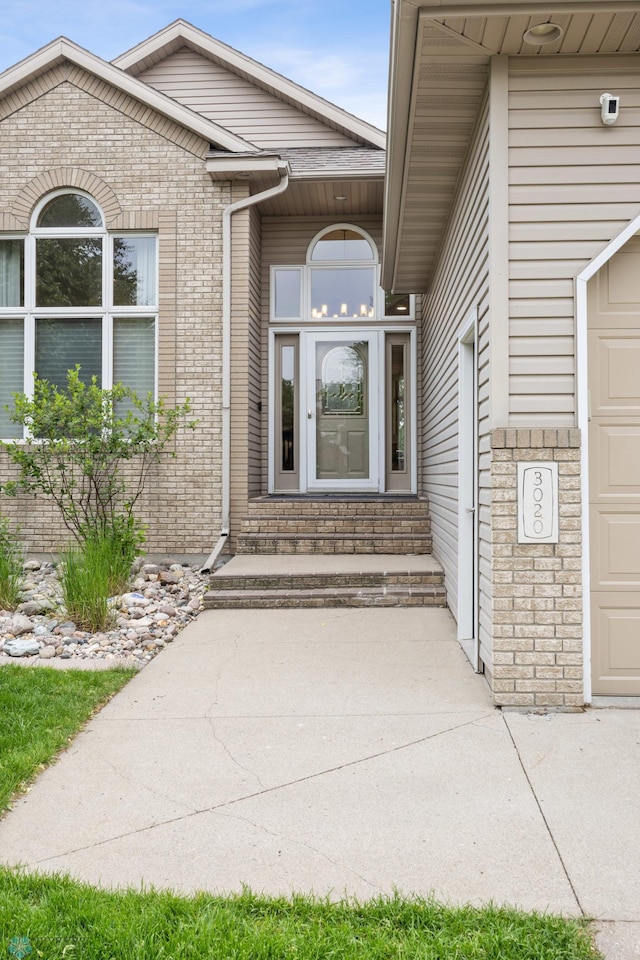 3020 26th Ave S, Fargo, ND 58103 - entrance to property featuring brick siding