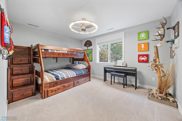 3020 26th Ave S, Fargo, ND 58103 - bedroom with carpet flooring and a chandelier