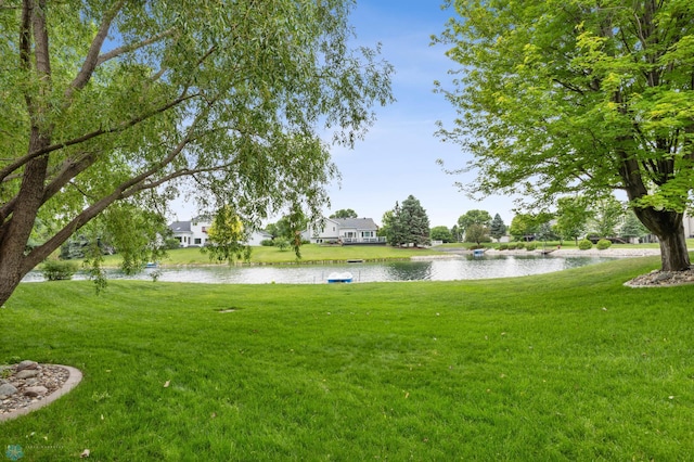 3020 26th Ave S, Fargo, ND 58103 - view of grassy yard featuring a water view