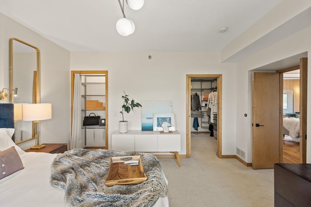 3000 Raleigh Ave Unit 307, Saint Louis Park, MN 55416 - bedroom with light carpet and baseboards