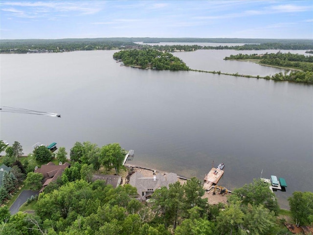 11251 Steamboat Bay Dr, East Gull Lake, MN 56401 - aerial view of a large body of water