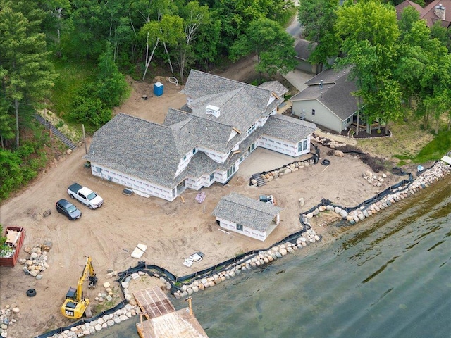 11251 Steamboat Bay Dr, East Gull Lake, MN 56401 - view from above of property featuring a large body of water