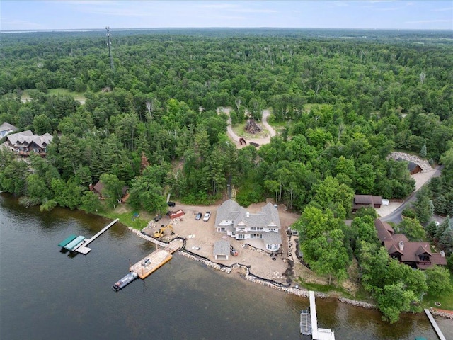 11251 Steamboat Bay Dr, East Gull Lake, MN 56401 - aerial overview of property's location featuring a nearby body of water
