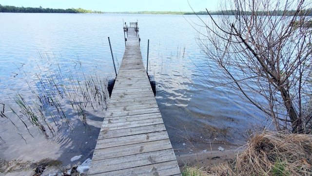 16029 71st Ave NW, Cass Lake, MN 56633 - dock with a water view