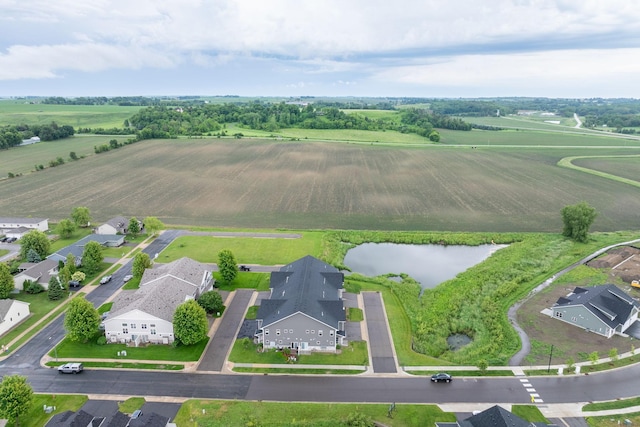 422 Ford St E, Northfield, MN 55057 - overview of rural landscape featuring a large body of water and farmland