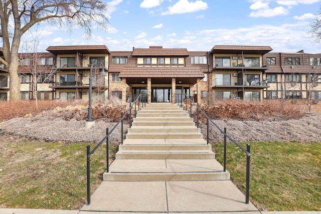 205 Barry Ave S Unit 208, Wayzata, MN 55391 - view of building exterior featuring stairs
