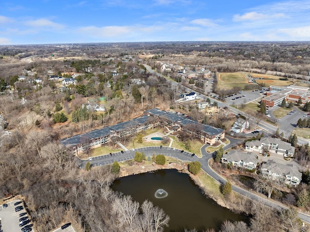 205 Barry Ave S Unit 208, Wayzata, MN 55391 - aerial overview of property's location with a nearby body of water