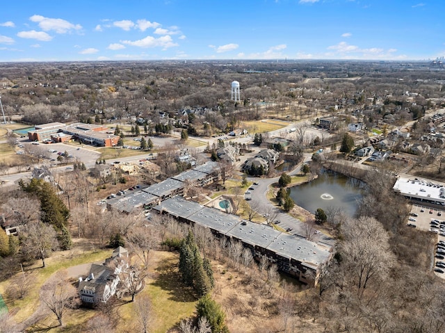 205 Barry Ave S Unit 208, Wayzata, MN 55391 - aerial overview of property's location with a large body of water