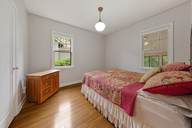 825 5th Ave SW, Faribault, MN 55021 - bedroom featuring light wood finished floors and multiple windows