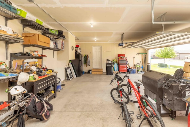 618 23rd Ave W, West Fargo, ND 58078 - garage featuring a garage door opener