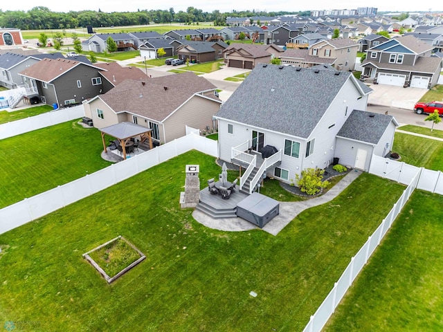 618 23rd Ave W, West Fargo, ND 58078 - aerial perspective of suburban area