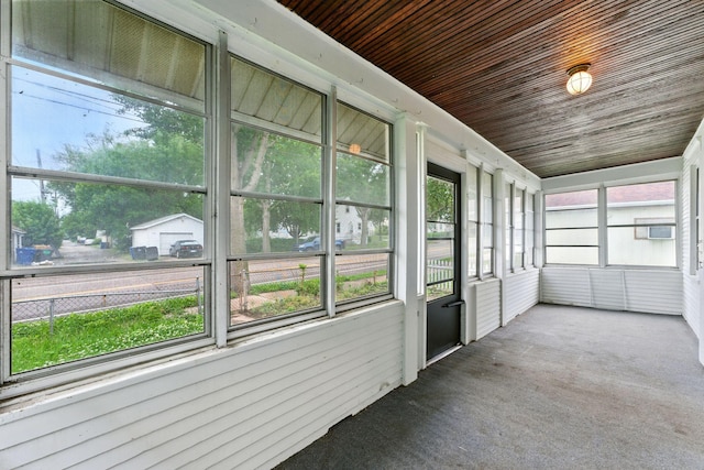 976 Forest St, Saint Paul, MN 55106 - view of unfurnished sunroom