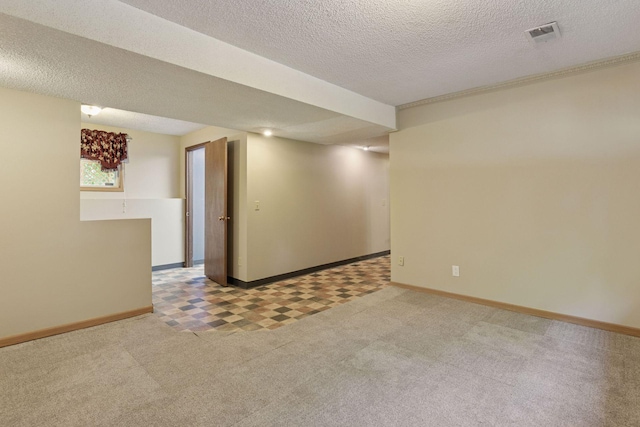 723 2nd Ave S, Buffalo, MN 55313 - carpeted spare room featuring a textured ceiling and baseboards