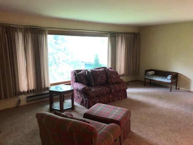 300 Whittier St W, Lanesboro, MN 55949 - carpeted living area with a baseboard radiator