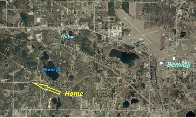 10091 Trengove Rd NW, Bemidji, MN 56601 - map of property location