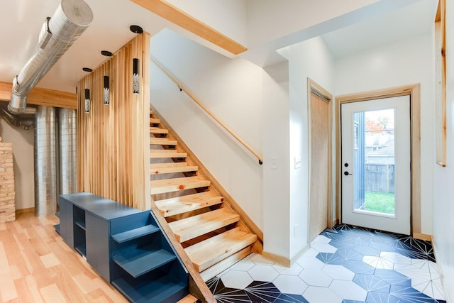 3909 Xerxes Ave S, Minneapolis, MN 55410 - entryway with plenty of natural light and stairs