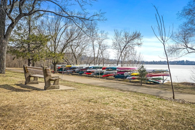 3909 Xerxes Ave S, Minneapolis, MN 55410 - view of car parking with a water view