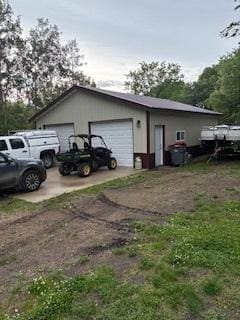 40815 Shadow Dr, Clitherall, MN 56524 - view of garage